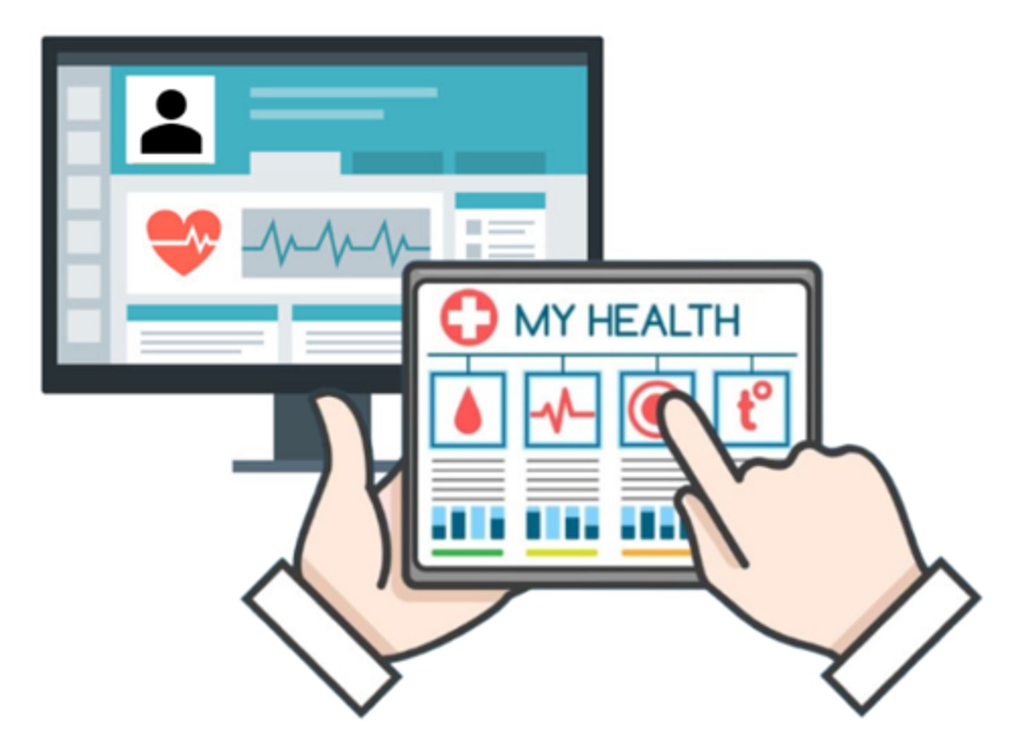 <p>an electronic version of a patient's medical records, owned and stored by a healthcare provider</p>
