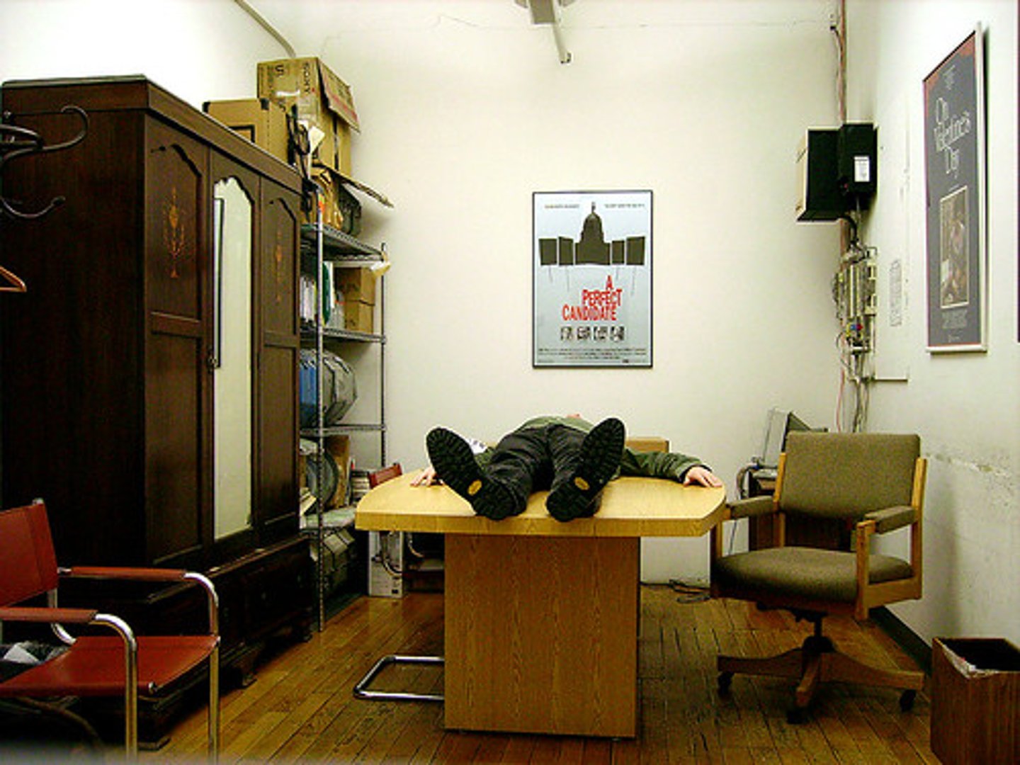 <p>You aren't at work.</p>