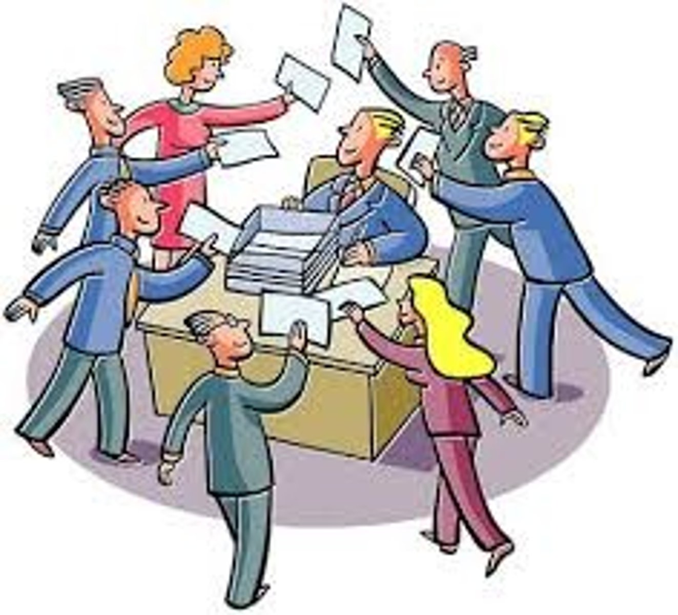 <p>Pass me the papers</p>