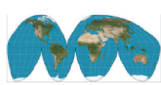 <p>A map projection that distorts direction and distance, but keeps size and shape accurate.</p>