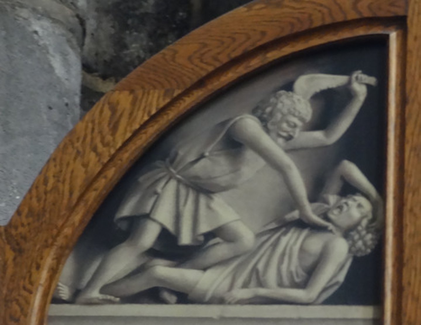 <p>He killed his brother, Abel.</p>