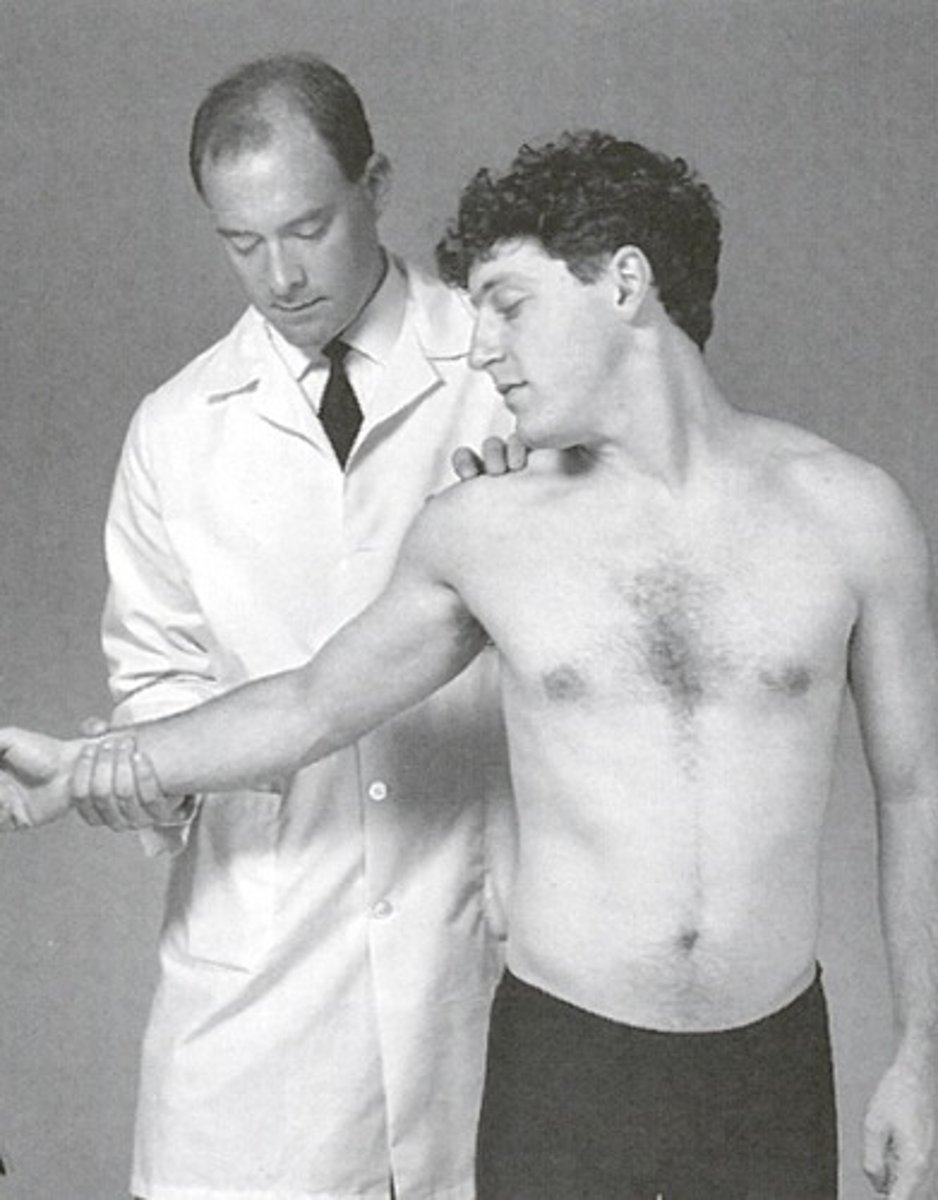 <p>- pt seated</p><p>- palpate radial pulse</p><p>- pt rotates had to side being test and extends neck</p><p>- PT abducts, extends, ERs shoulder</p><p>- have pt take deep breath and hold</p><p>- (+) = decrease in pulse vigor from starting position to final position and/or reproduction of sxs</p>