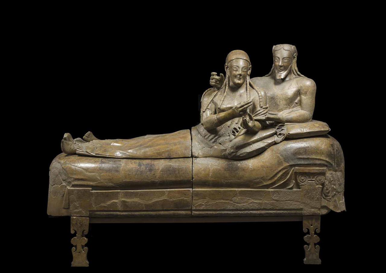 <p>Sarcophagus of the Spouses</p>