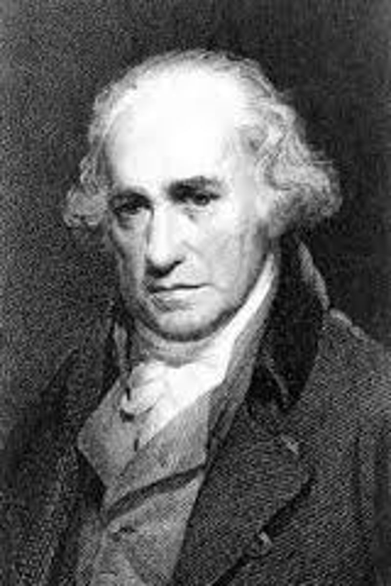 <p>Scottish engineer and inventor whose improvements in the steam engine led to its wide use in industry (1736-1819).</p>