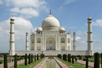 <p>Refer to this historical structure and identify its’ country origin:</p><p>a. Cambodia<br>b. Nepal<br>c. India</p>