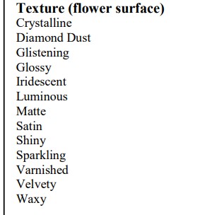 <p>TEXTURE</p>