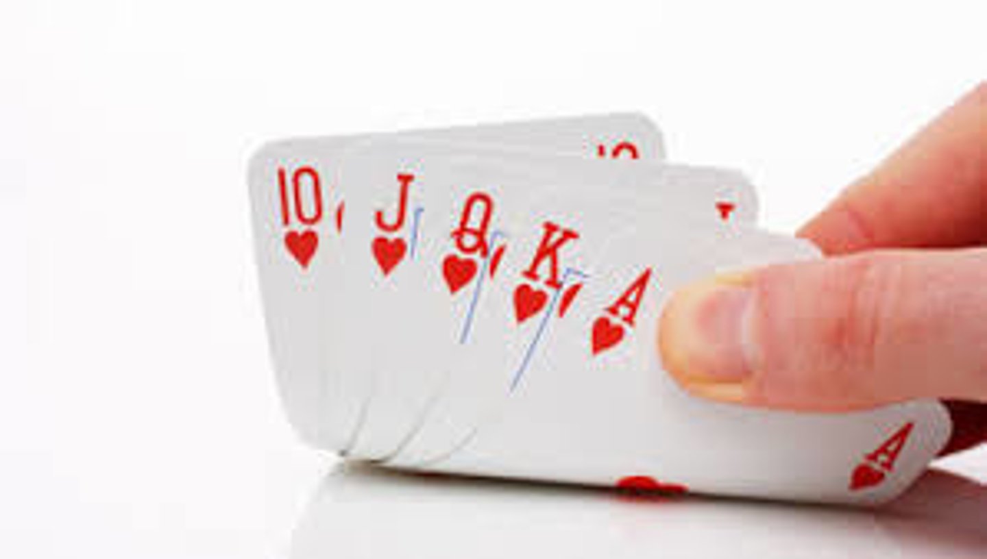 <p>Idiom - In card playing, to accidentally reveal one's cards or hand. To reveal any secret, particularly a secret that puts one at an advantage or disadvantage.</p>