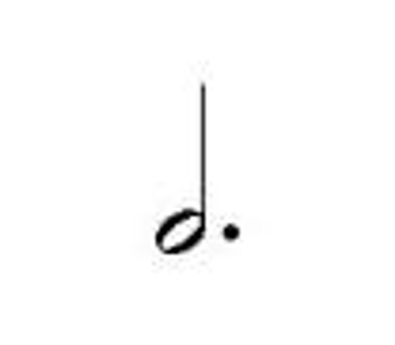 <p>3 beats of sound</p>