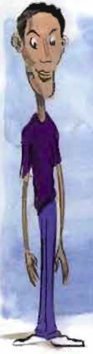 <p>thin, slender</p>