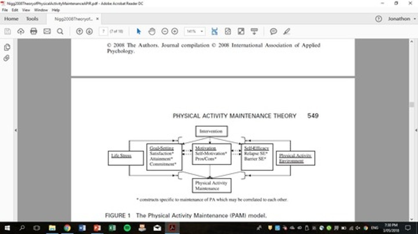 <p>Consistent exercise linked to reduced anxiety traits.</p>