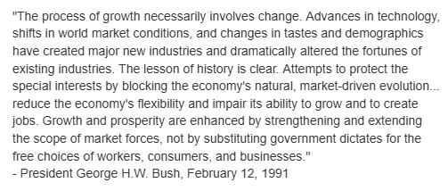<p>w<span>hich statement about the role of the government in the US economy is supported by this excerpt?</span></p>