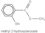 <p>Show the acid hydrolysis of methyl 2-hydroxybenzoate</p>