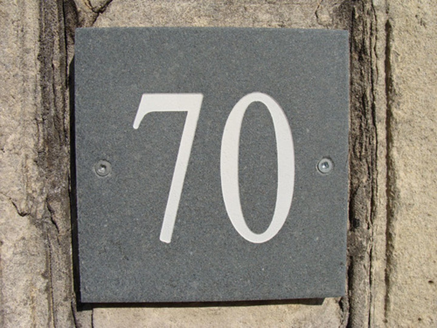 <p>seventy</p>