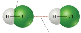 <p>between separate molecules</p>