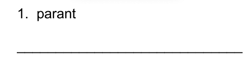 <p>I. Give tense, person, and number and translate into English. ( 5 pts.)</p>