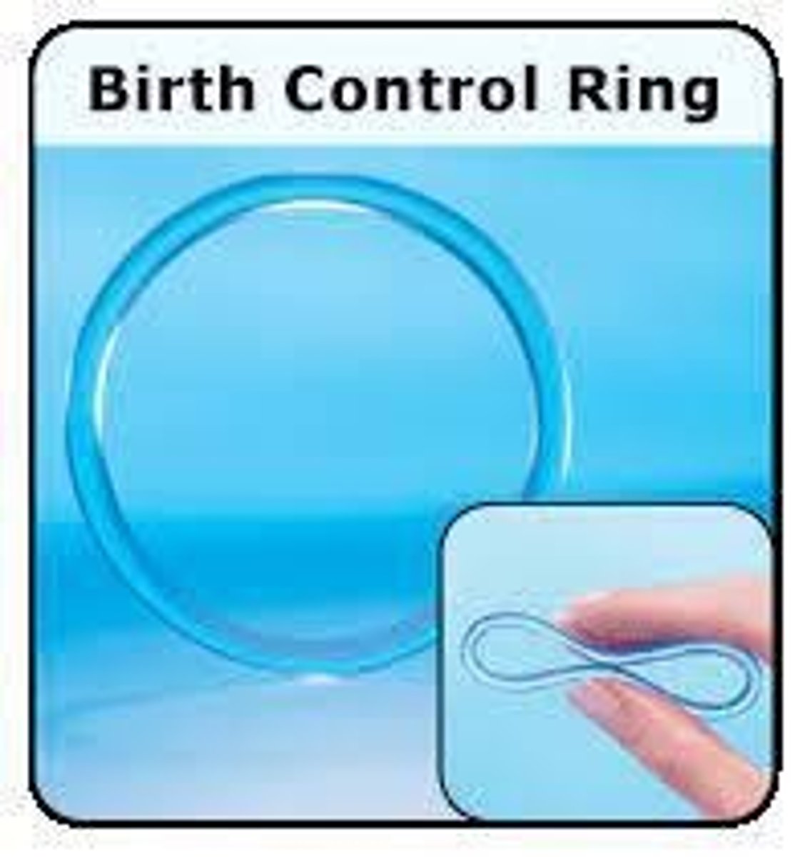 <p>ring releases the hormones progestin and estrogen + place the ring inside your vagina + you wear the ring for three weeks, take it out for the week you have your period and then put in a new ring after cycle</p>