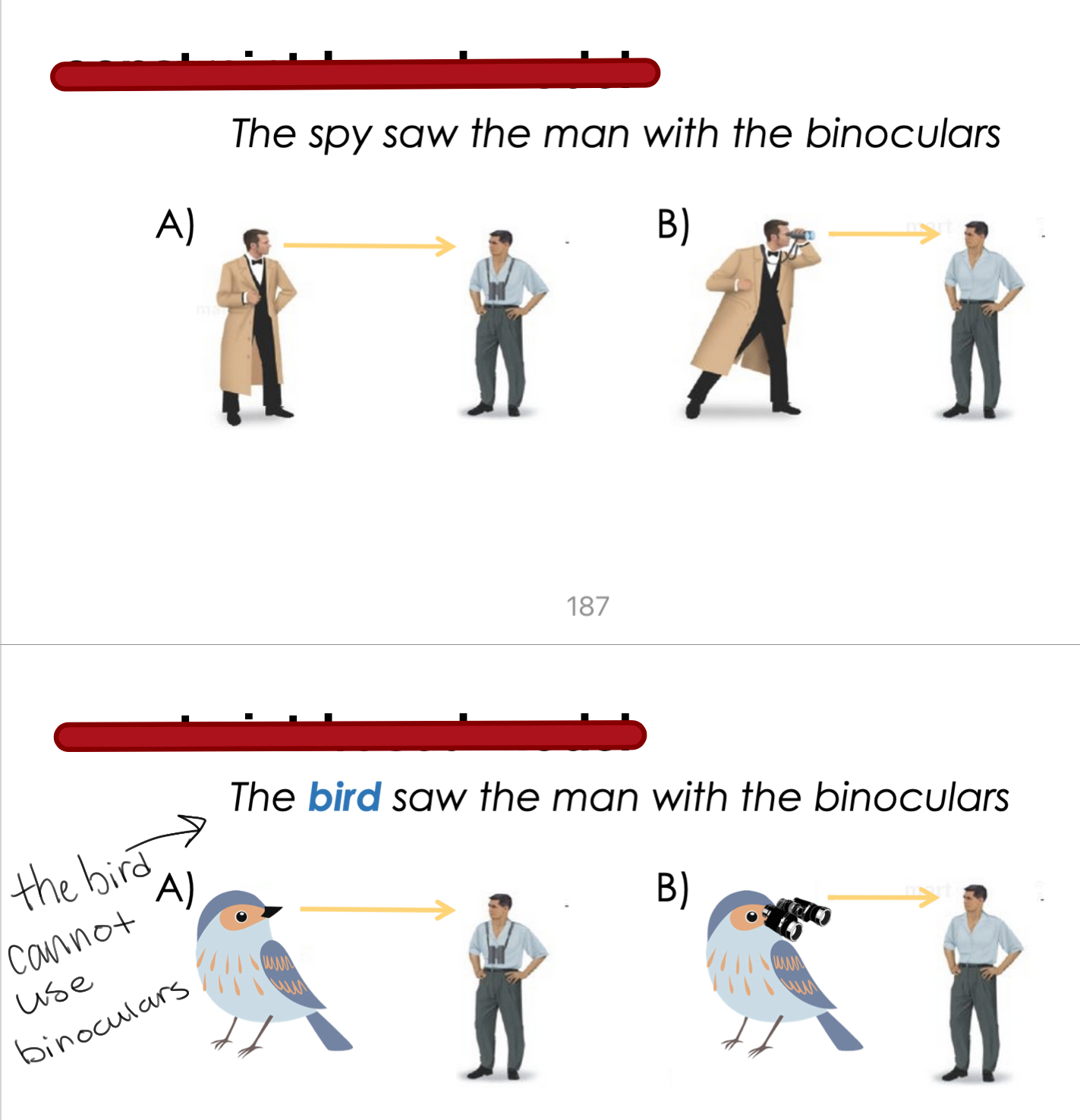 <p>Listeners use syntax along with other information (word meaning, context, memory load) to group words into phrases</p>