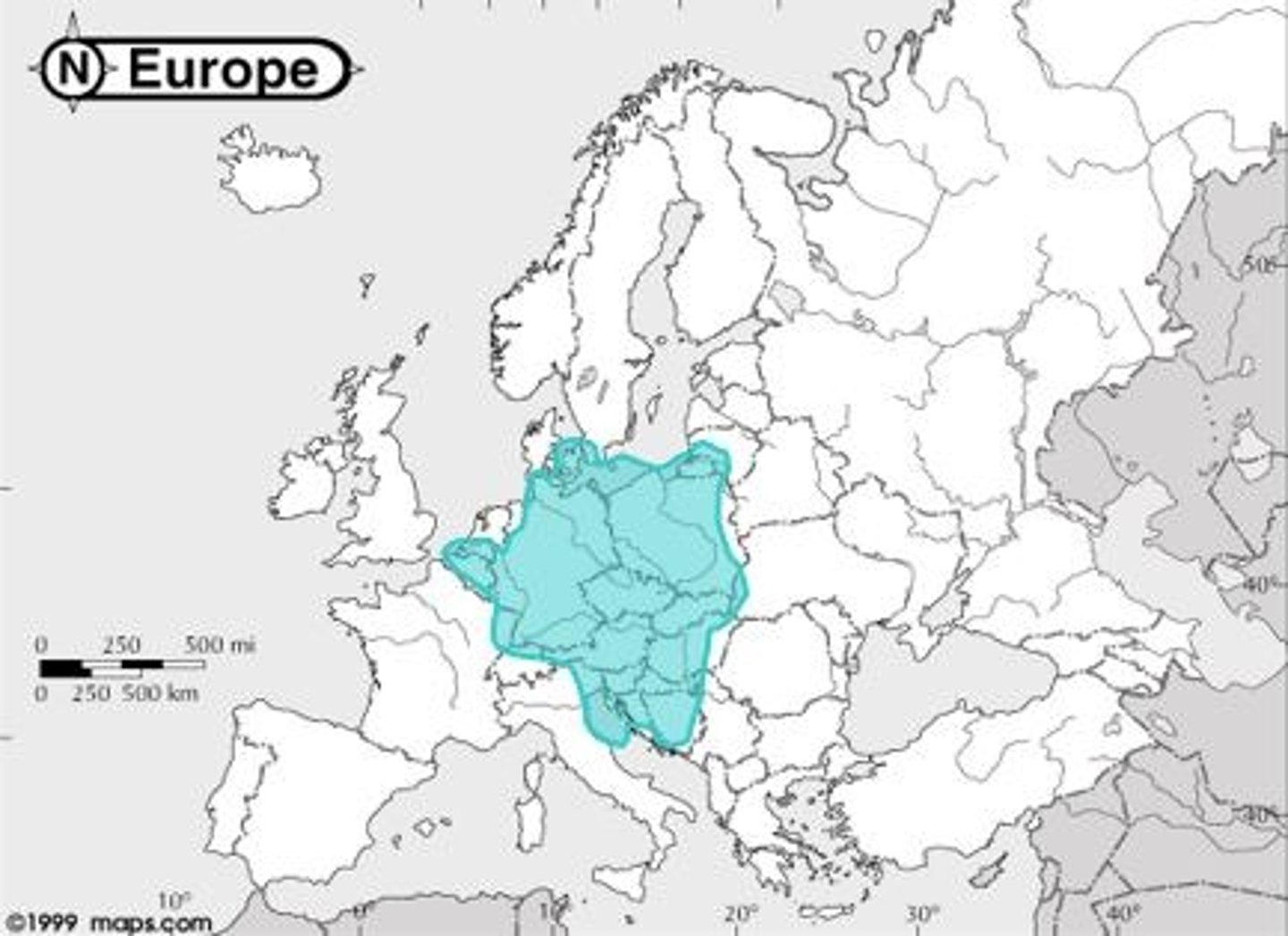 <p>It was destroyed during the Thirty Years' War (1618-1648) and came to a formal end when Bonaparte invaded Europe in 1806.</p>