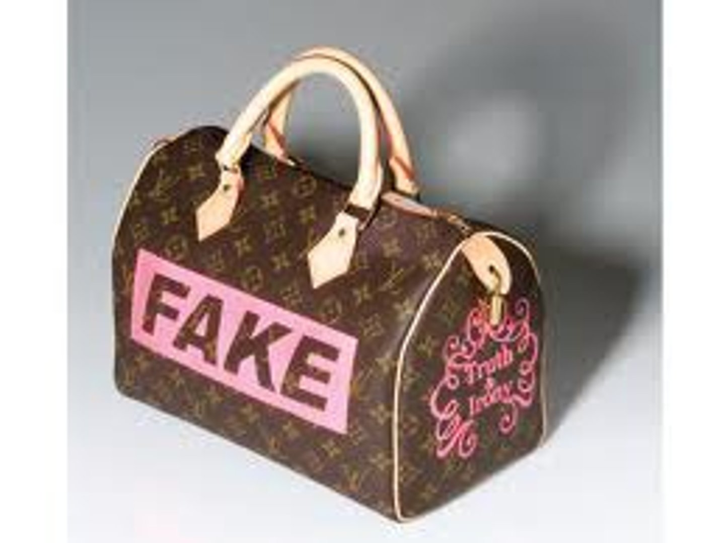 <p>False or fake (counterfeit, phony)</p>