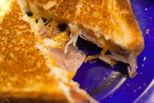 <p>ham and cheese sandwich</p>