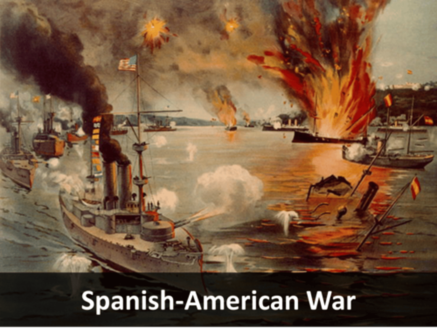 <p>Year of Spanish American War</p>