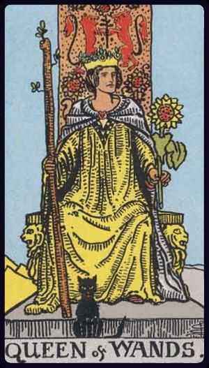 <p>QUEEN OF WANDS</p>