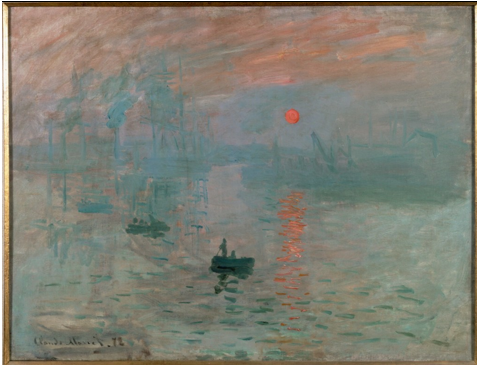 <p><span><strong>Monet, </strong><em>Impression Sunrise</em><strong>, 1870</strong></span></p>