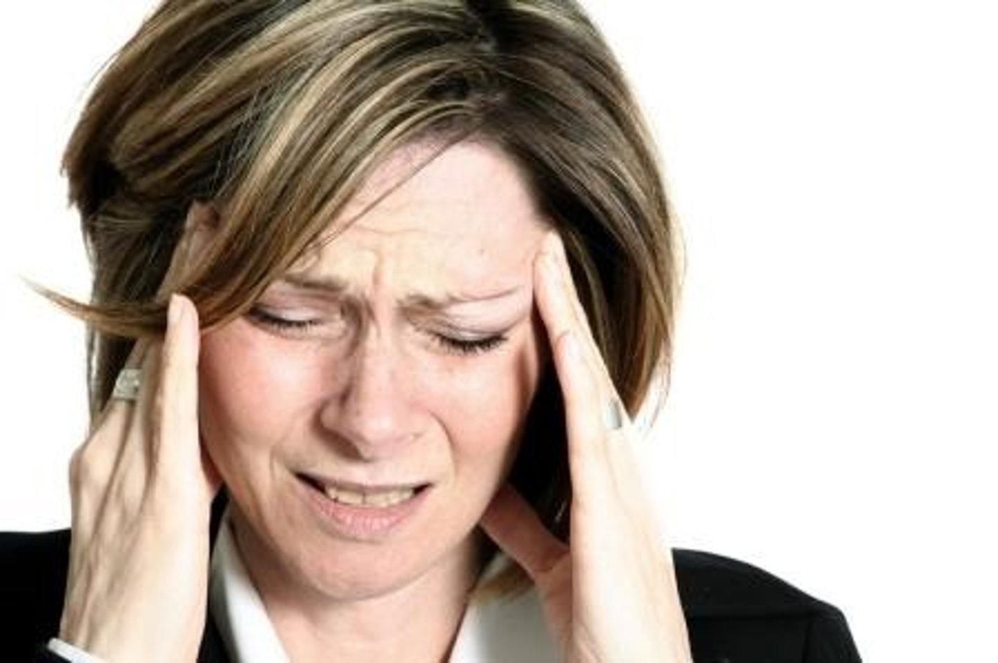 <p>to have a headache</p>