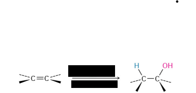 <p>Addition of water by hydroboration-oxidation (Alkenes)</p>