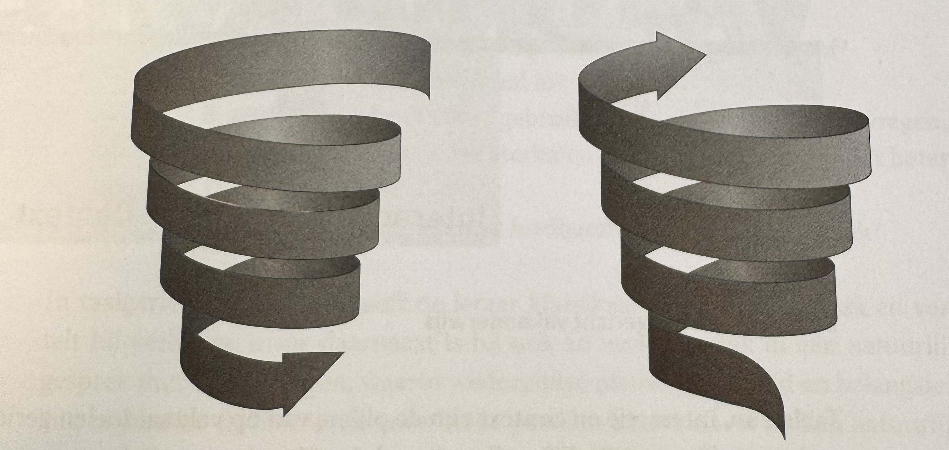 <p>Bekijk het schema van de "Neerwaartse en opwaartse spiraal". Wat symboliseert de opwaartse spiraal?</p>