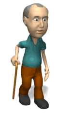 Mon oncle marche difficilement depuis son accident. Il a une jambe plus courte que l'autre et ça le fait _________.