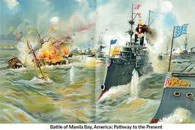 U.S. naval commander who first opened fire against the Spanish in the Manila, the capital of the Philippines, leading the American attack there