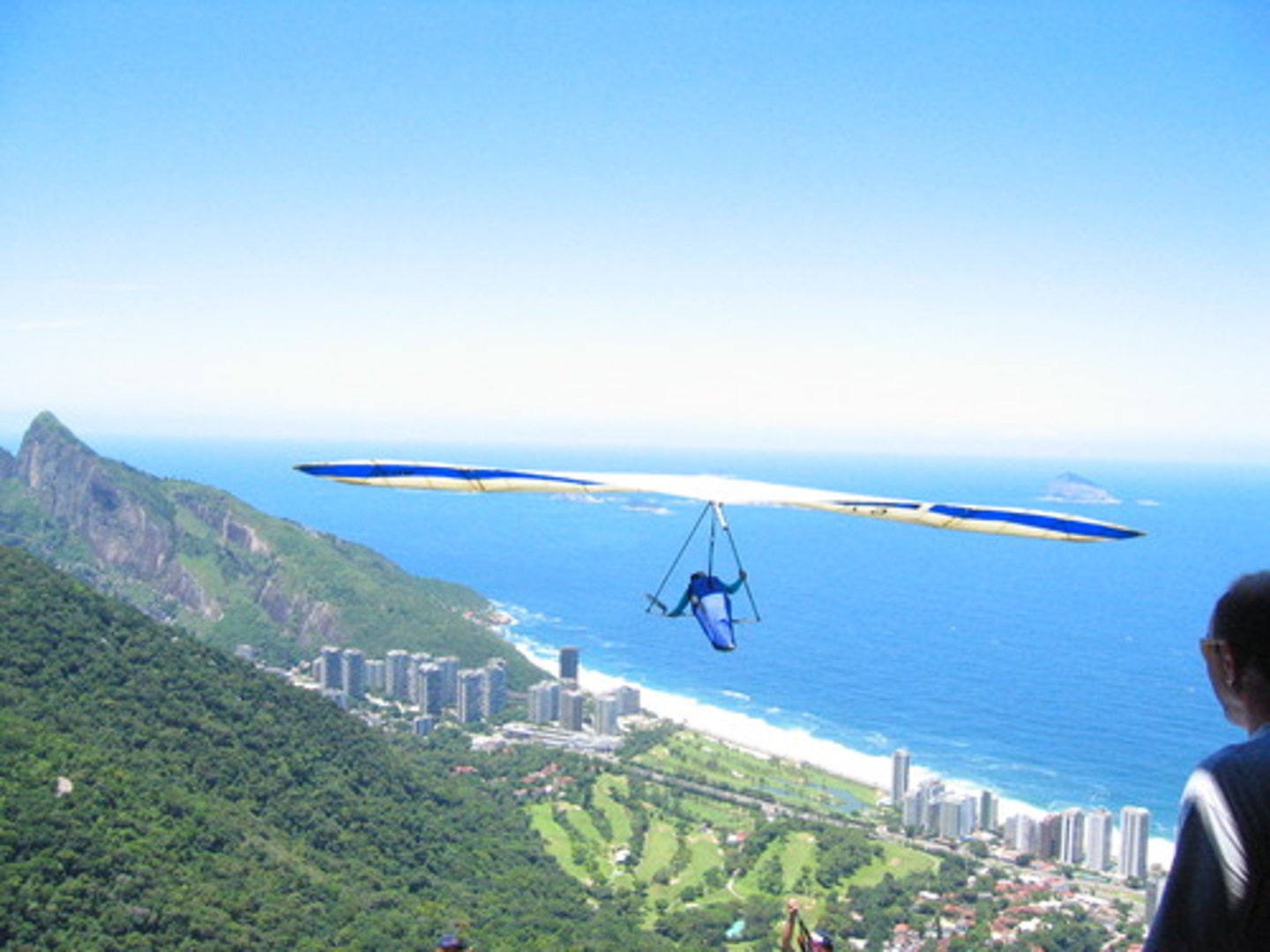 <p>to go hang gliding</p>