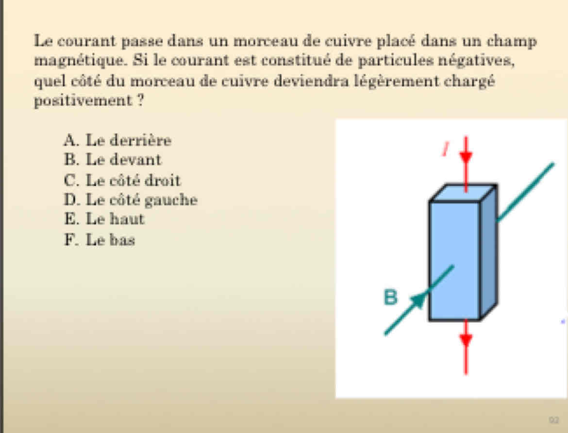 <p>Répondre à la question suivante</p>