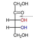 <p>name this monosaccharide:</p><p>KETOSE ++</p>