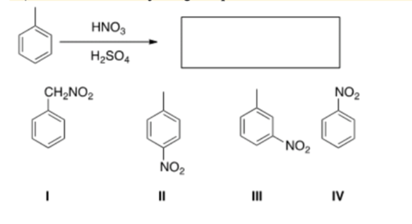 <p>14) What is the major organic product obtained from the following reaction?</p>