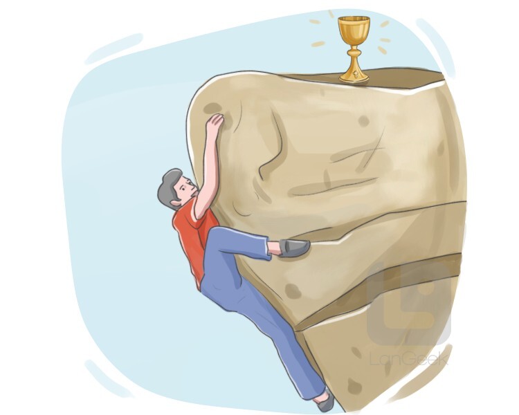 <p>esforzarse mucho</p>