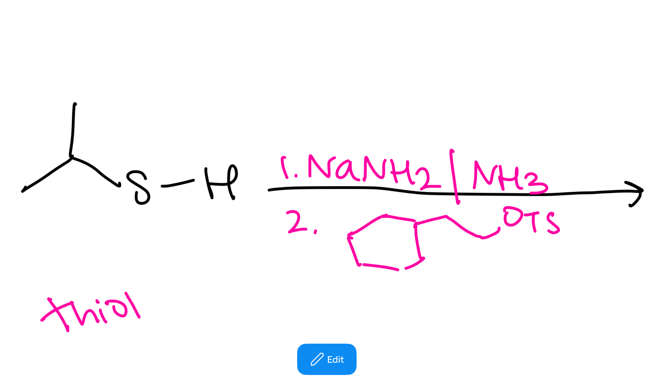 <p>Thiol to sulfide synthesis </p>