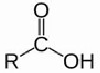 <p>carboxyl (hydroxide and double bond oxygen)</p><p>-oic acid </p>