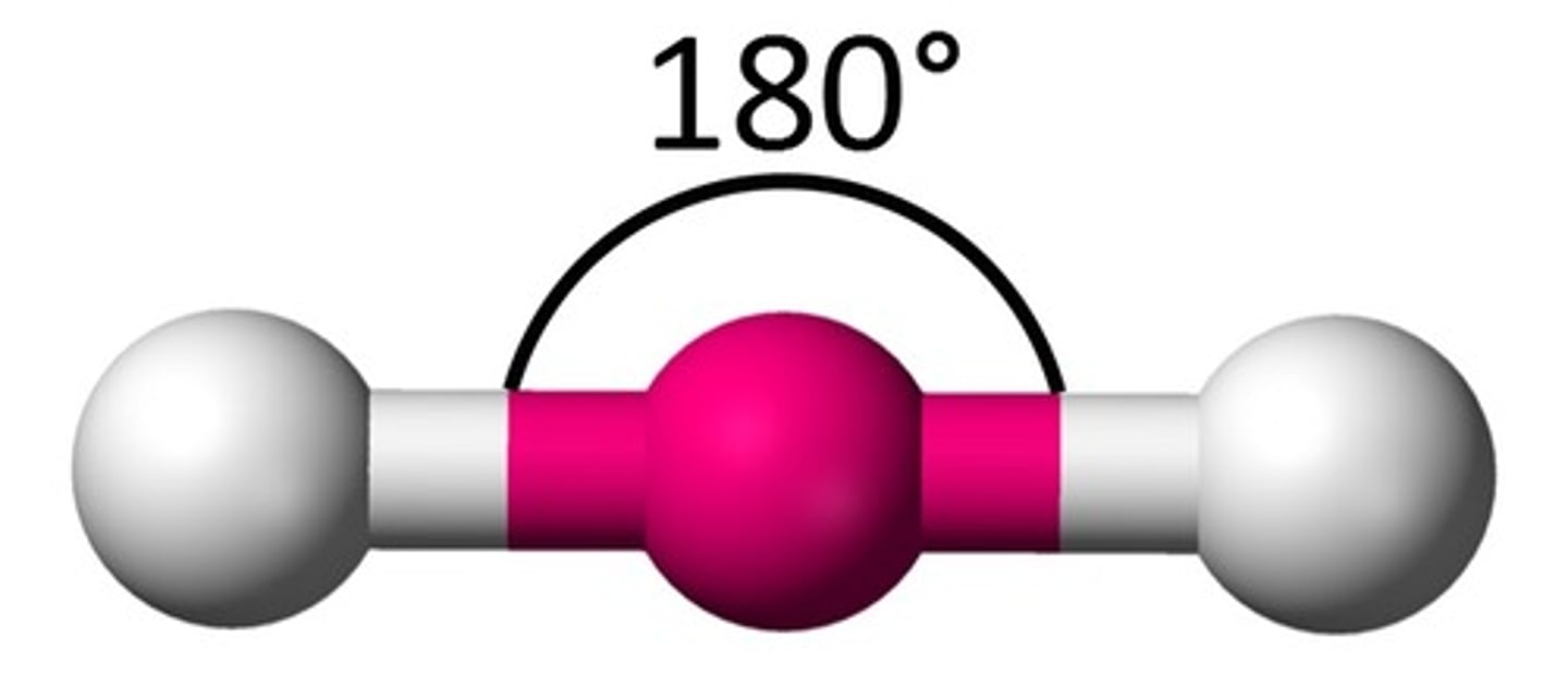<p>EDF: Linear</p><p>Molecular: Linear</p><p>Bond Angle: 180</p>