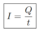 <p>Current is the rate of flow of charge. I (Current), is measured in Amperes. (Chapter 2b Current)</p>