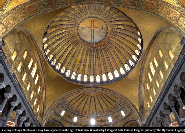 <p><strong>Procopius on the “Great Church” (Hagia Sophia), c. 550s:</strong></p>