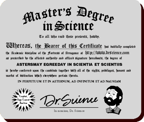 <p>master´s degree</p>