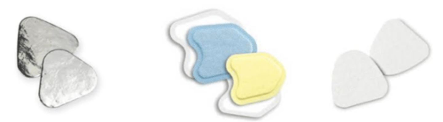 <p>blocks the parotid gland</p><p>protects and retracts buccal tissue</p><p>can be used for mx and md arches</p><p>silver backing on some products provide additional reflection of light on teeth</p>