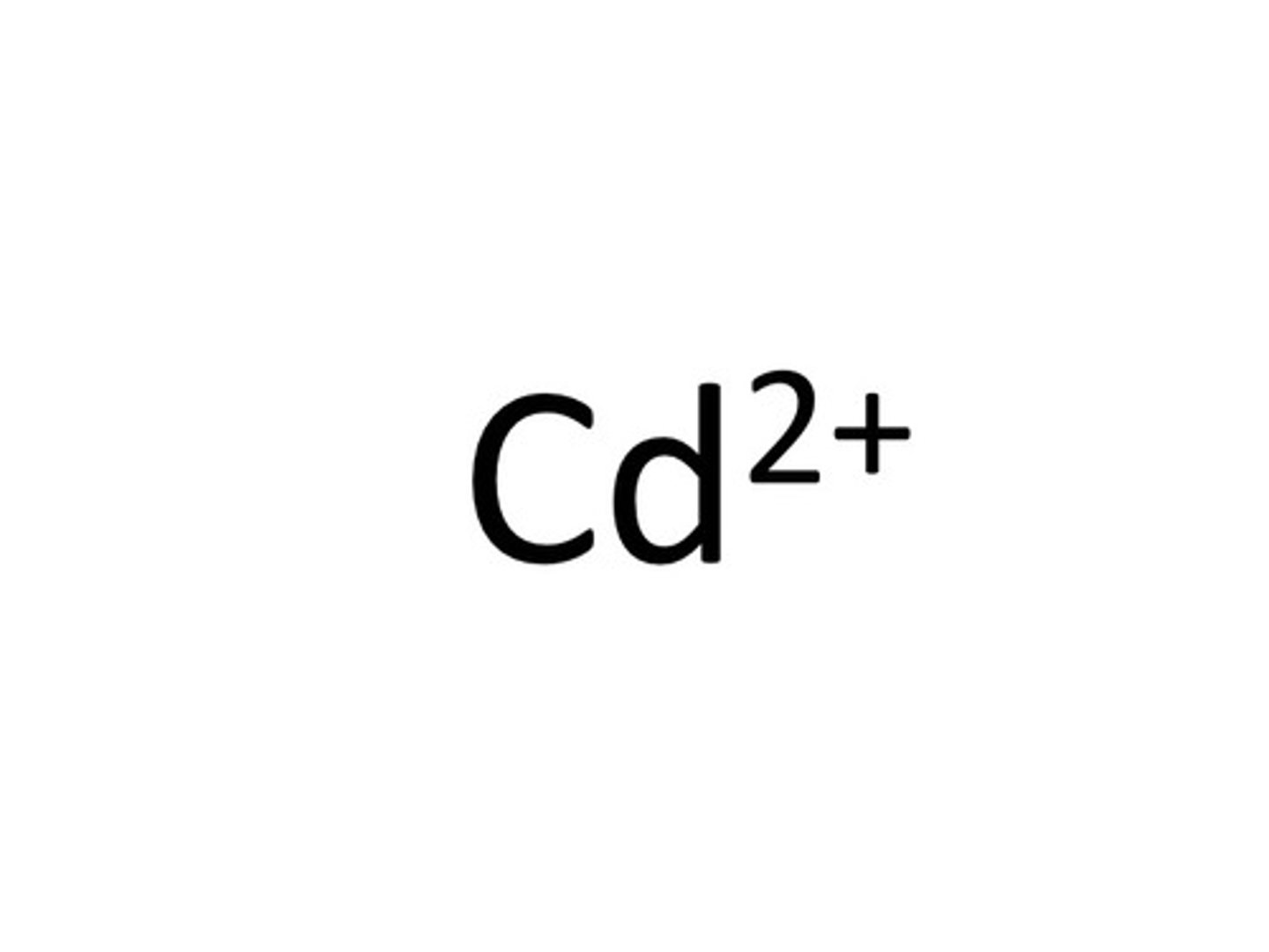 <p>Cd^{2+} </p>