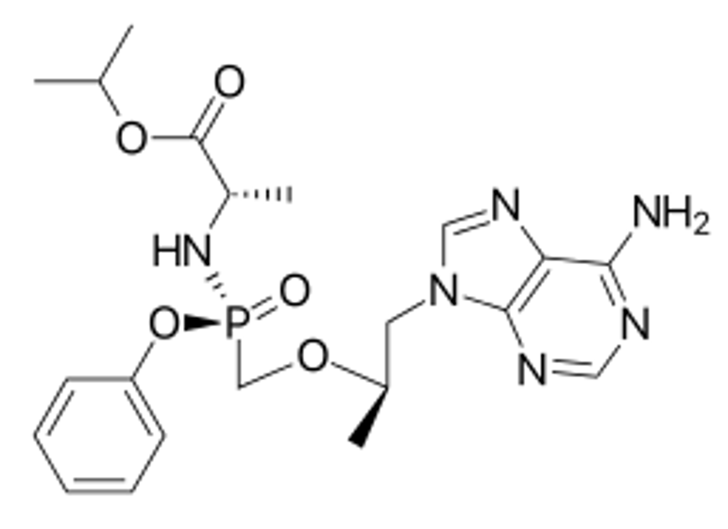 <p>new prodrug formulation of Tenofovir that has improved retroviral activity with less ADRs</p>