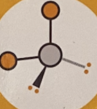 <p><span>2 bonds</span><br><span>2 lone pairs</span><br><span>Less than 109.5°</span></p>