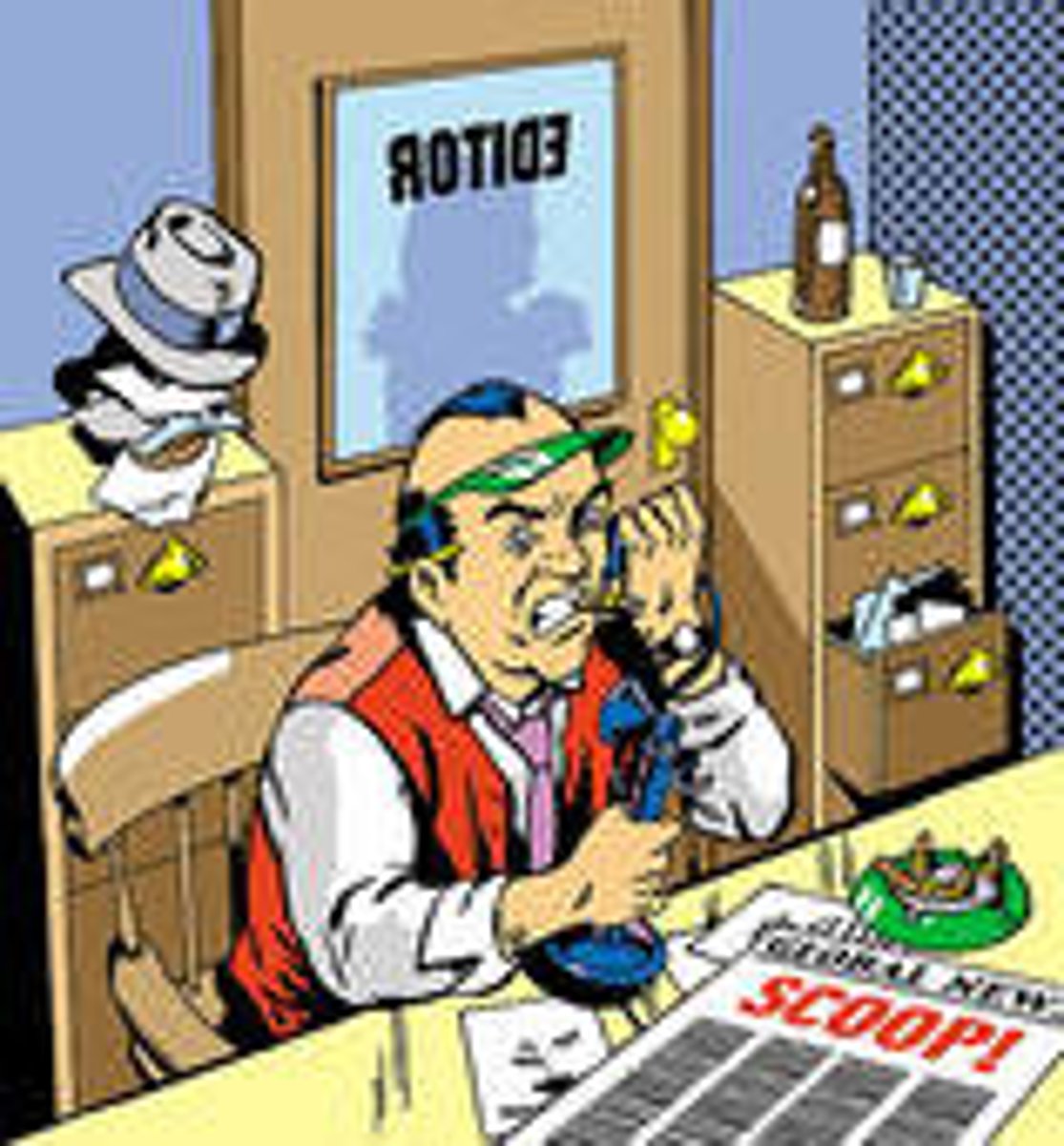 <p>le rédacteur</p>