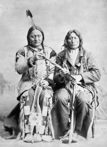 <p>A prominent Native American tribe primarily known for their involvement in the Great Sioux War in 1876 and their resistance to westward expansion. </p>