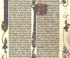 <p><span>page from the </span><em>Gutenberg Bible</em></p>